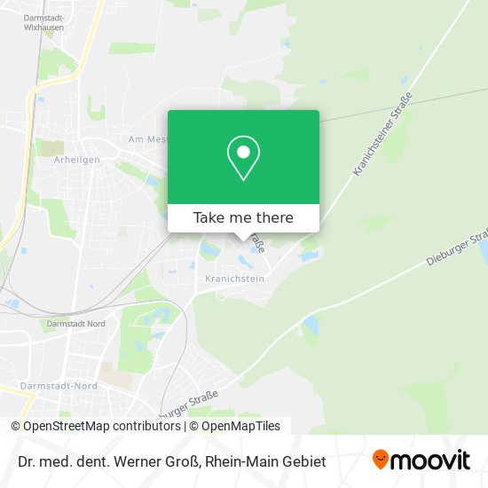 Dr. med. dent. Werner Groß map