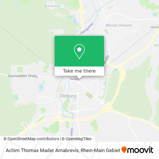 Карта Achim Thomas Mader Amabrevis