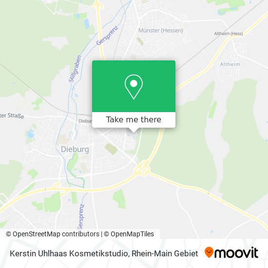 Kerstin Uhlhaas Kosmetikstudio map
