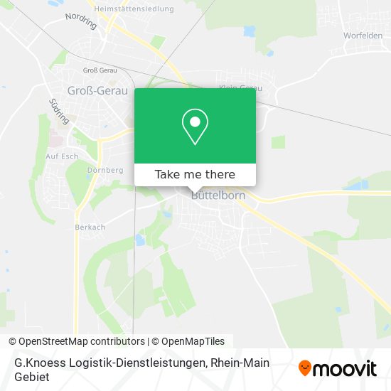 G.Knoess Logistik-Dienstleistungen map