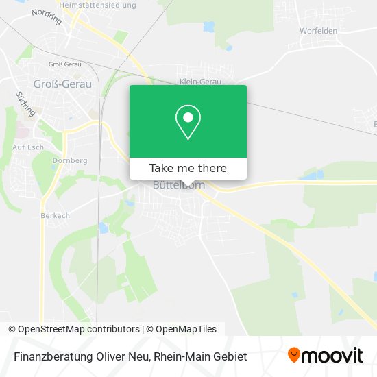 Finanzberatung Oliver Neu map