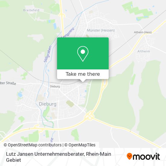 Lutz Jansen Unternehmensberater map