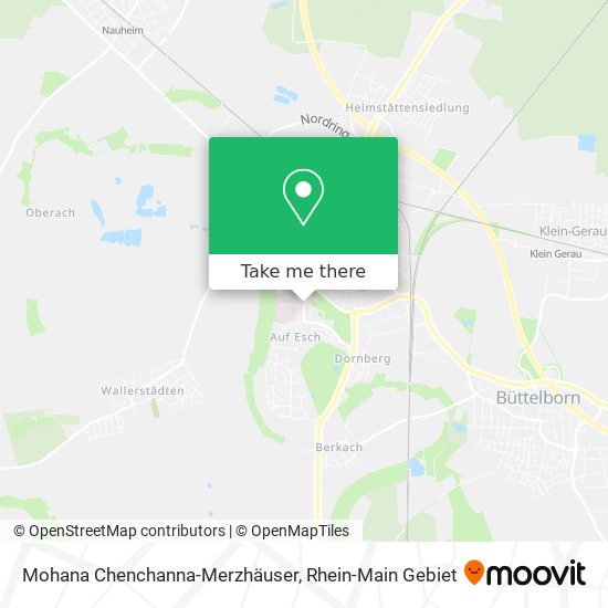 Mohana Chenchanna-Merzhäuser map