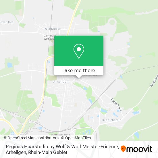 Reginas Haarstudio by Wolf & Wolf Meister-Friseure, Arheilgen map
