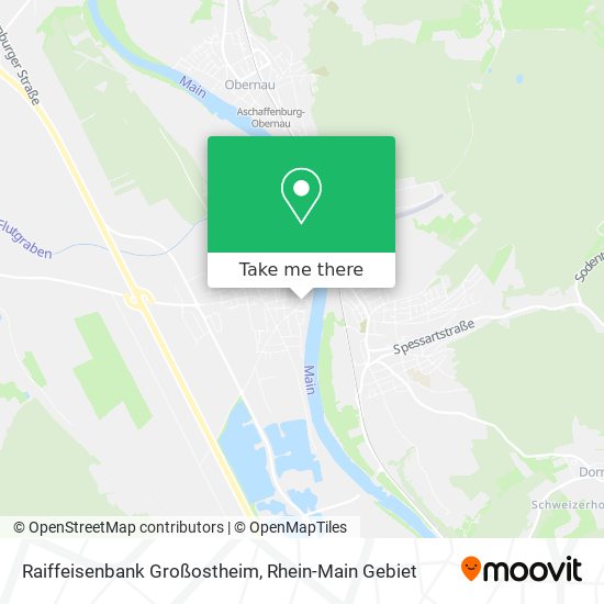 Raiffeisenbank Großostheim map