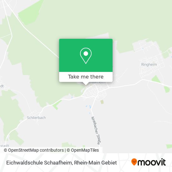 Eichwaldschule Schaafheim map