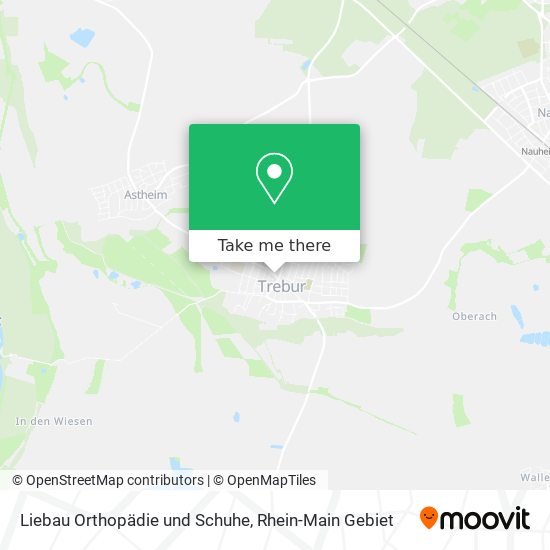 Liebau Orthopädie und Schuhe map