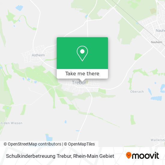 Schulkinderbetreuung Trebur map