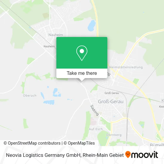 Карта Neovia Logistics Germany GmbH