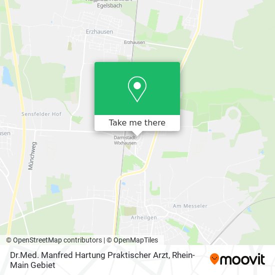 Dr.Med. Manfred Hartung Praktischer Arzt map