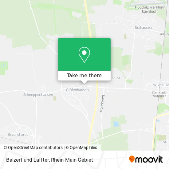 Карта Balzert und Laffter