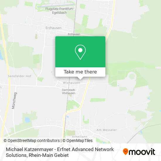 Карта Michael Katzenmayer - Erfnet Advanced Network Solutions