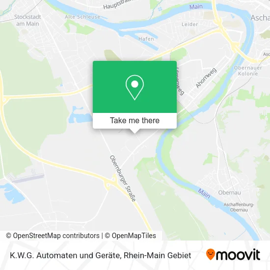 Карта K.W.G. Automaten und Geräte