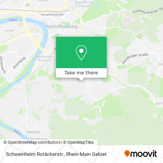 Карта Schweinheim Rotäckerstr.