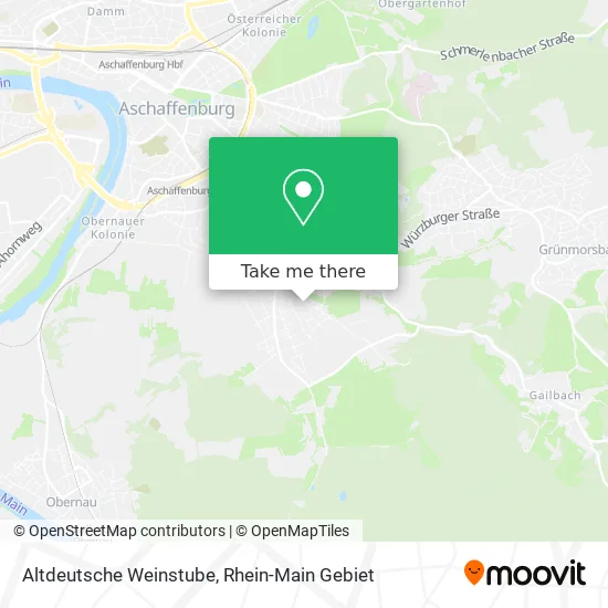 Карта Altdeutsche Weinstube