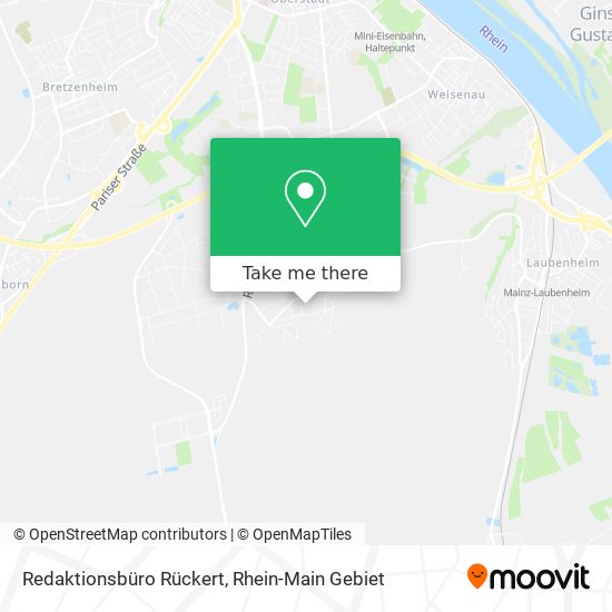 Redaktionsbüro Rückert map