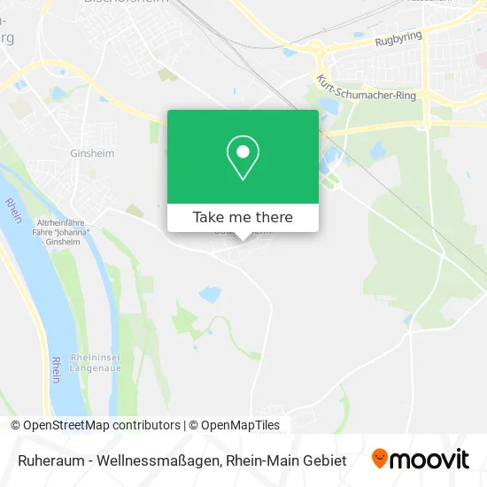 Карта Ruheraum - Wellnessmaßagen