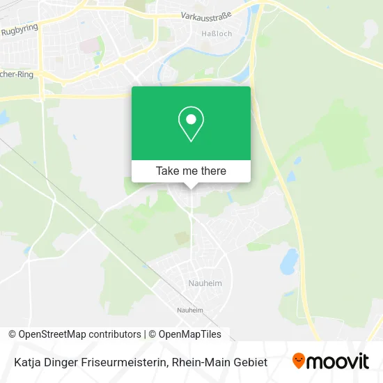 Карта Katja Dinger Friseurmeisterin