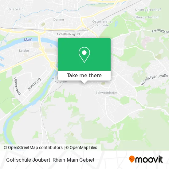 Карта Golfschule Joubert