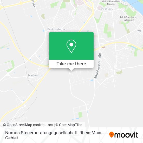 Nomos Steuerberatungsgesellschaft map