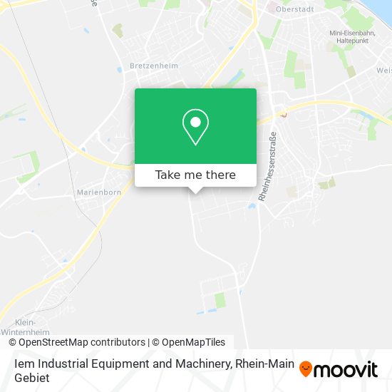 Iem Industrial Equipment and Machinery map