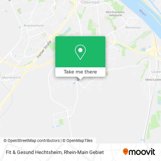 Fit & Gesund Hechtsheim map