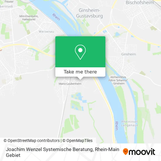 Карта Joachim Wenzel Systemische Beratung