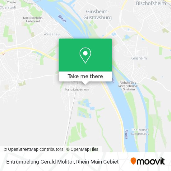 Entrümpelung Gerald Molitor map