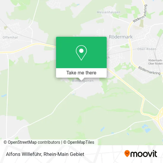 Карта Alfons Willeführ