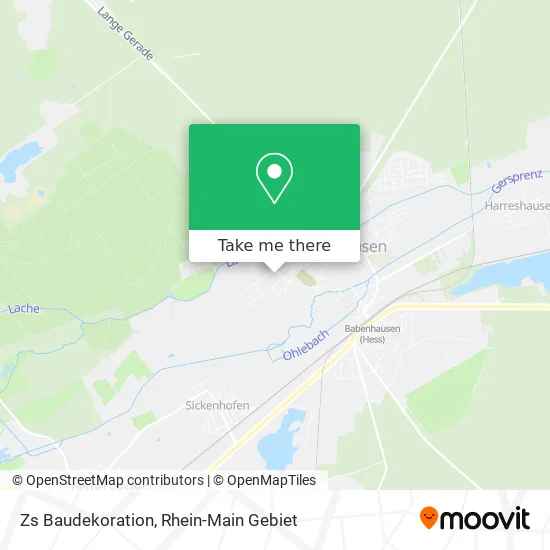 Карта Zs Baudekoration