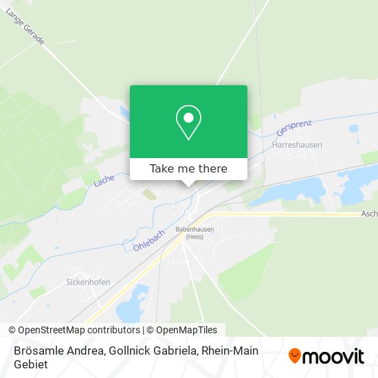 Brösamle Andrea, Gollnick Gabriela map