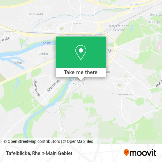 Карта Tafelblicke