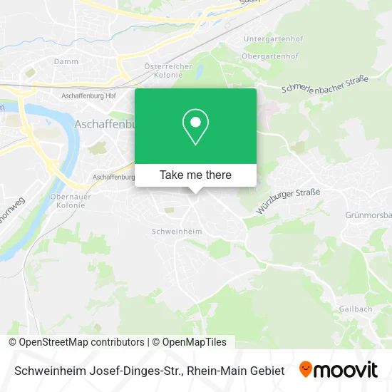 Карта Schweinheim Josef-Dinges-Str.