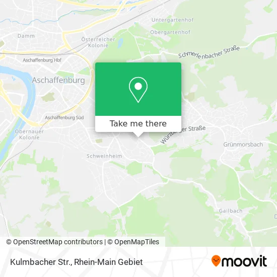 Карта Kulmbacher Str.