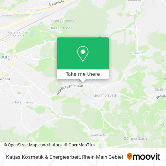 Карта Katjas Kosmetik & Energiearbeit