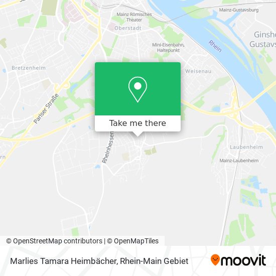 Marlies Tamara Heimbächer map