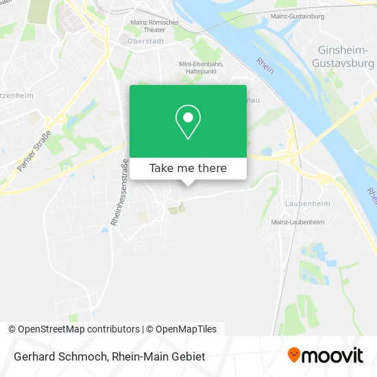 Карта Gerhard Schmoch