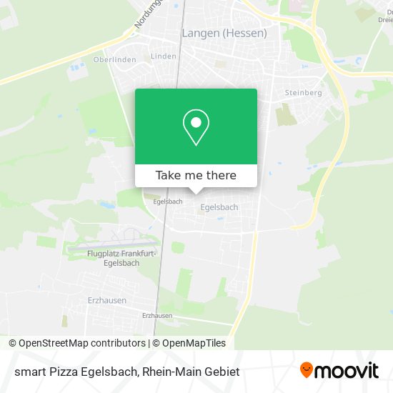 smart Pizza Egelsbach map