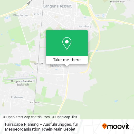 Fairscape Planung + Ausführungges. für Messeorganisation map