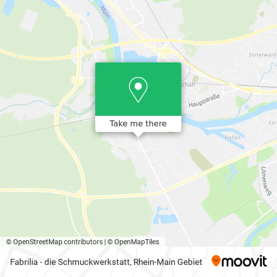 Карта Fabrilia - die Schmuckwerkstatt