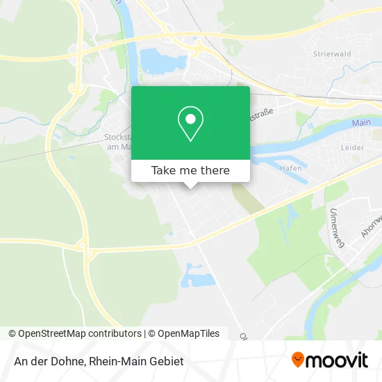 Карта An der Dohne