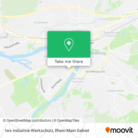 Карта Iws Industrie-Werkschutz