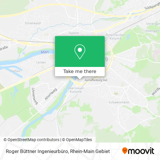 Карта Roger Büttner Ingenieurbüro