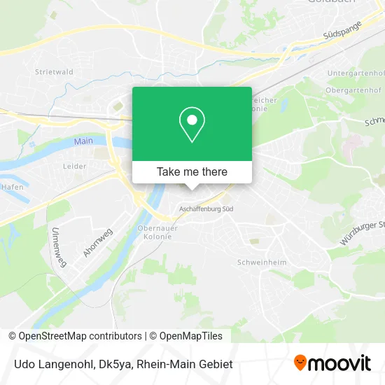 Карта Udo Langenohl, Dk5ya