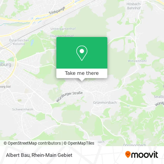 Карта Albert Bau