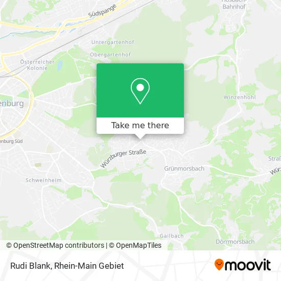 Карта Rudi Blank