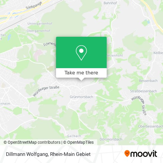 Dillmann Wolfgang map