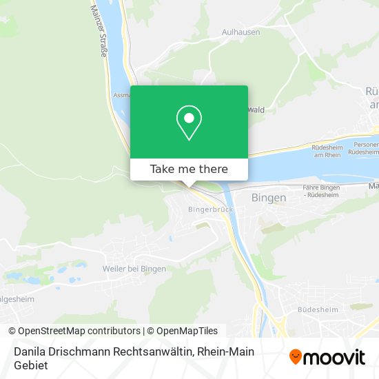 Danila Drischmann Rechtsanwältin map