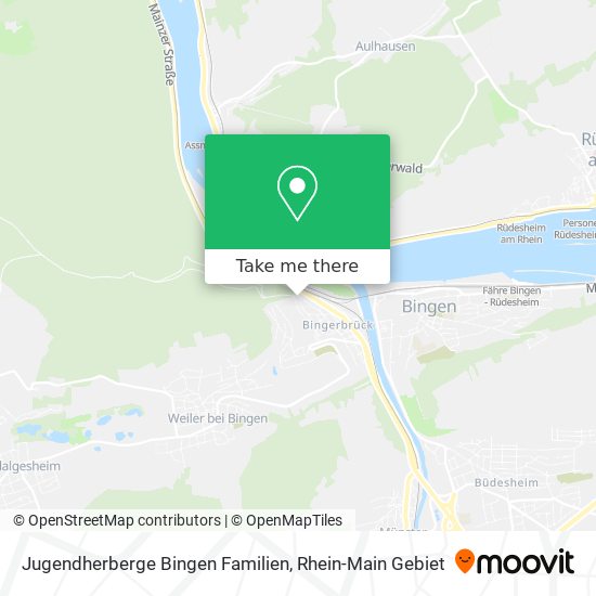 Jugendherberge Bingen Familien map