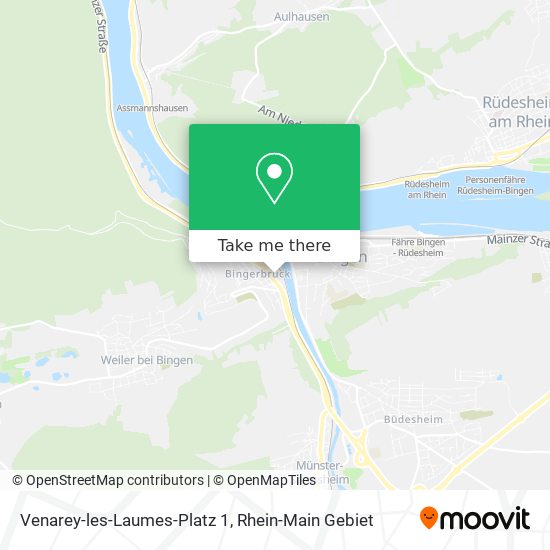 Venarey-les-Laumes-Platz 1 map